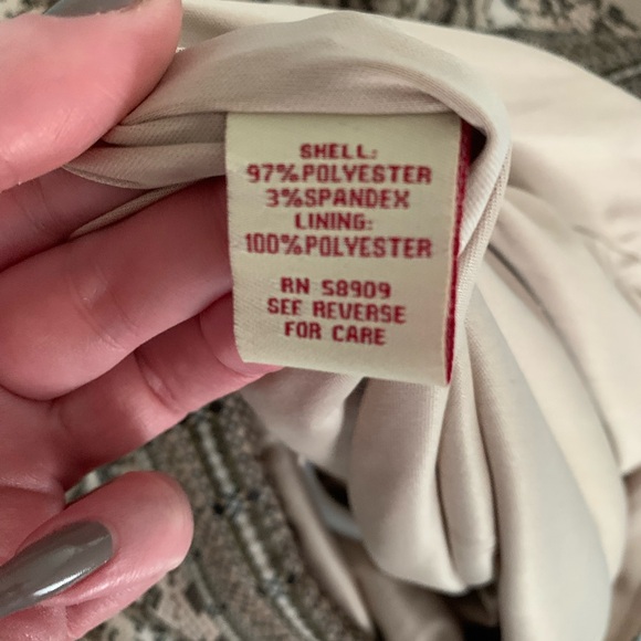 Reba snake skin print tan and black jumpsuit size xl - Picture 4 of 4